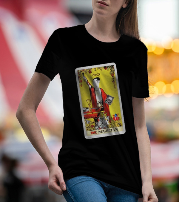 Kurious The Magician Tarot Card I Infinity T-Shirt
