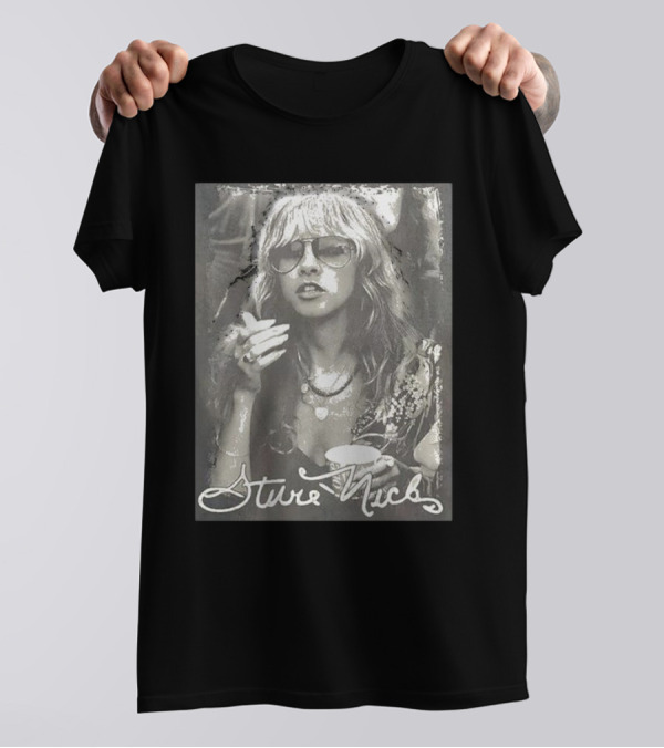 Stevie Nicks Vintage Concert Photography Tour T-Shirt