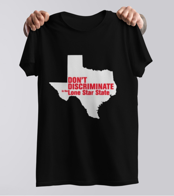 Major Hightide Don't Discriminate In The Lone Star State Map T-Shirt