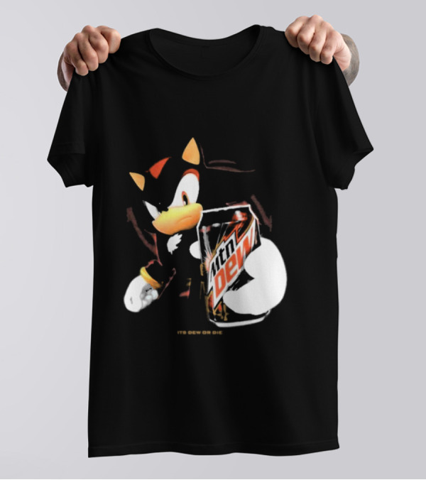 Mamono World Code Ultimate Its Mtn Dew Or Die Featuring Shadow T-Shirt
