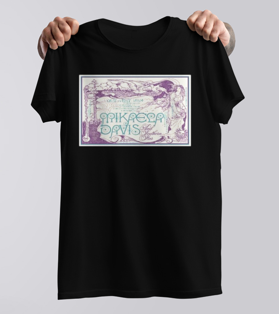 Mikaela Davis Out West 2024 Tour Featuring Southern Star T-Shirt