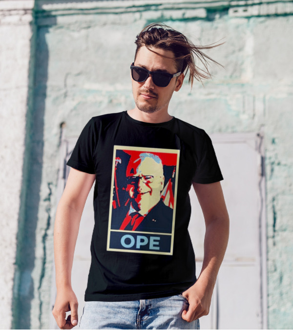 Minnesota Harris Walz Ope Hope Retro Style Image T-Shirt