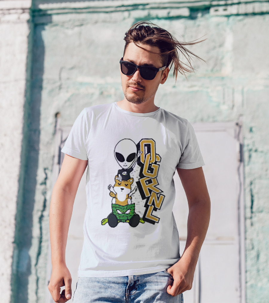 Rich And Lonely RNL Alien Green Optic Camo Mix T-Shirt