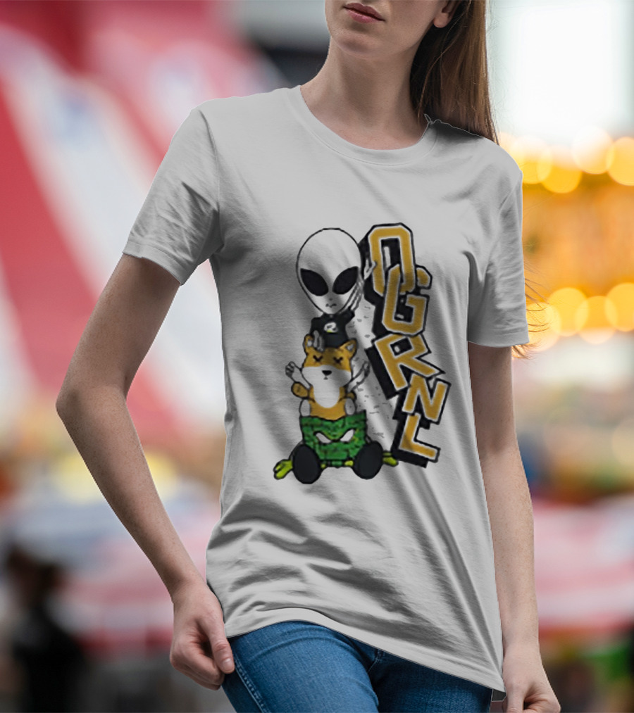 Rich And Lonely RNL Alien Green Optic Camo Mix T-Shirt