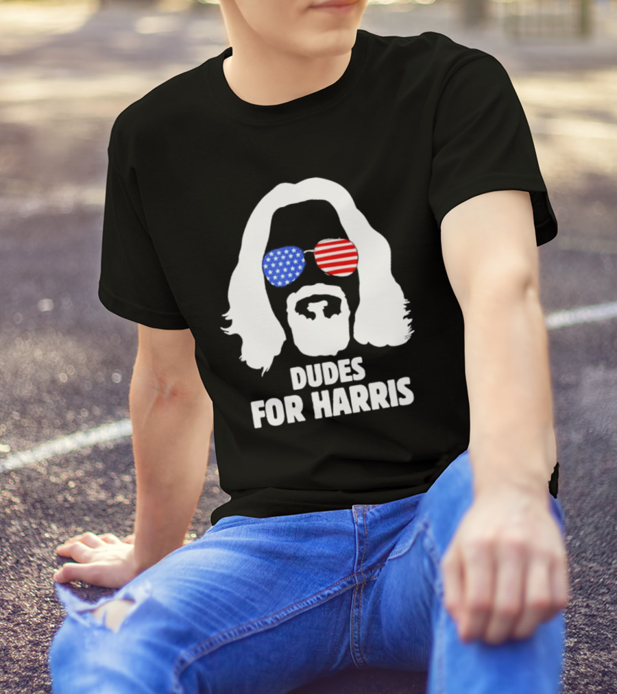 Dudes For Harris American Sunglasses Iconic T-Shirt