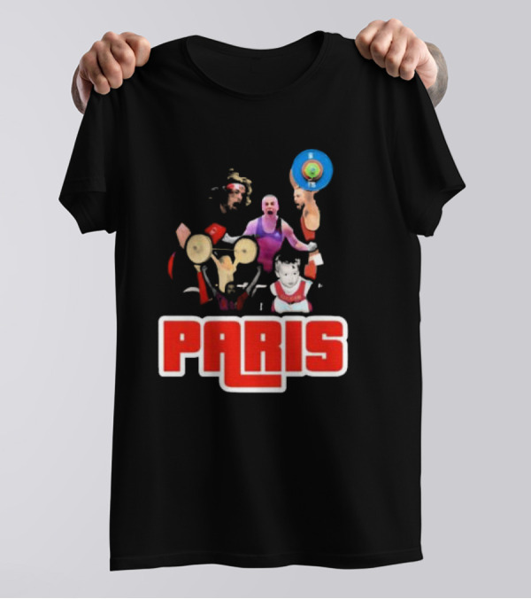 Boady Santavy Weightlifting Champions Paris T-Shirt