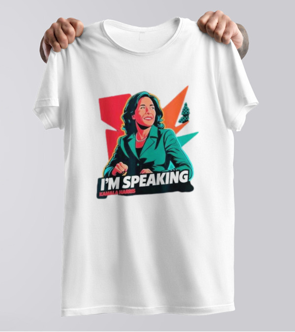 Kamala Harris I’m Speaking Iconic Presidential T-Shirt