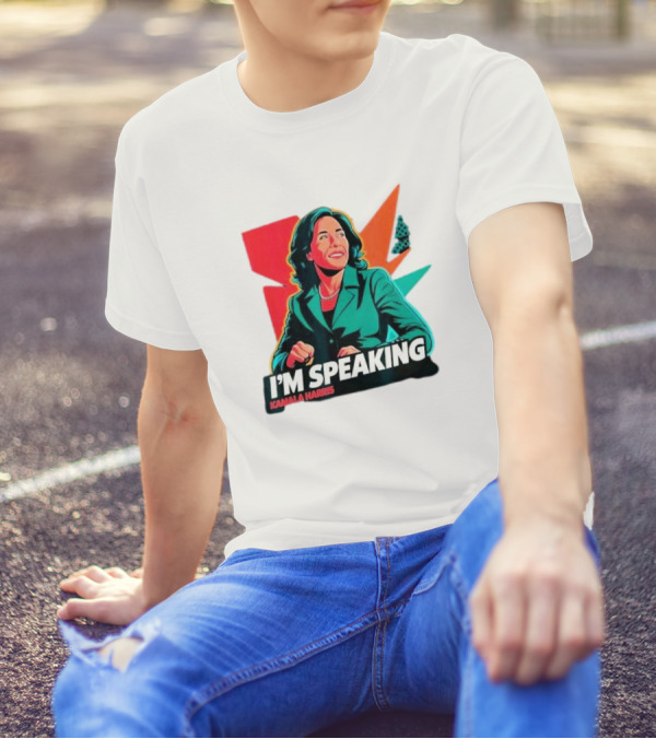 Kamala Harris I’m Speaking Iconic Presidential T-Shirt