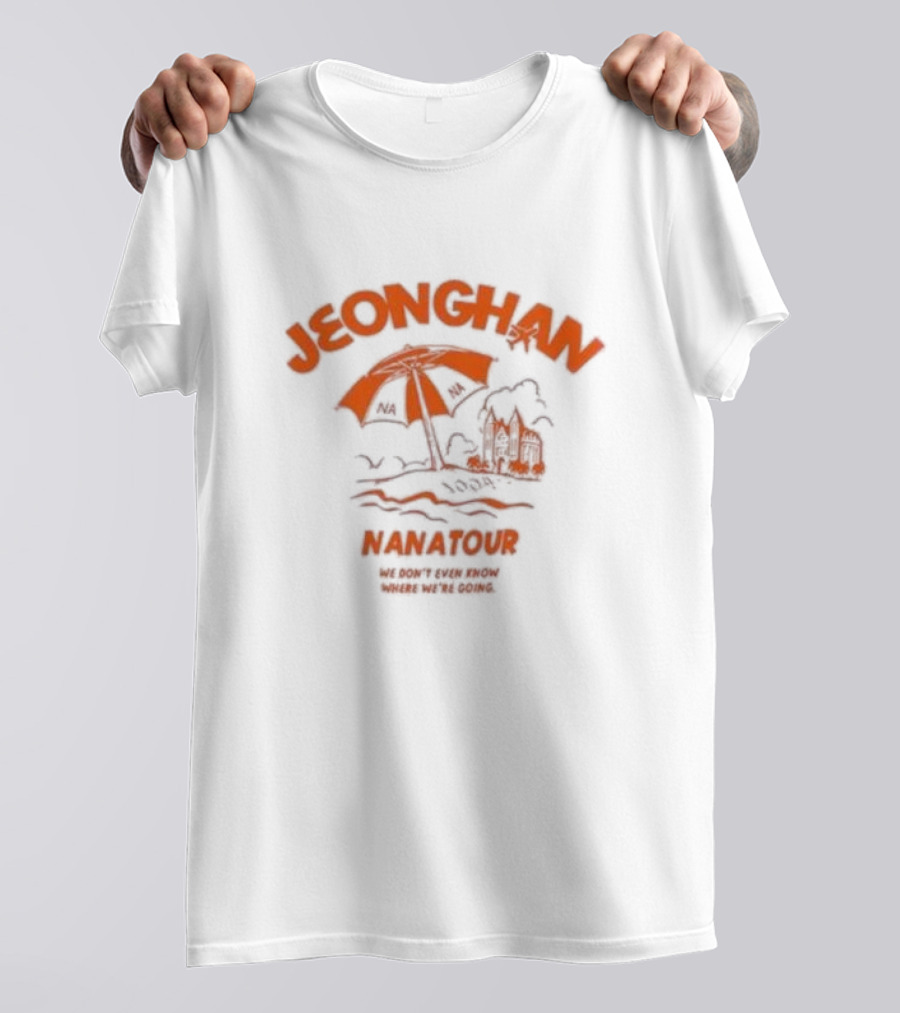 Jeonghan Nanatour Umbrella Adventure We Don’t Even Know Where We’re Going T-Shirt