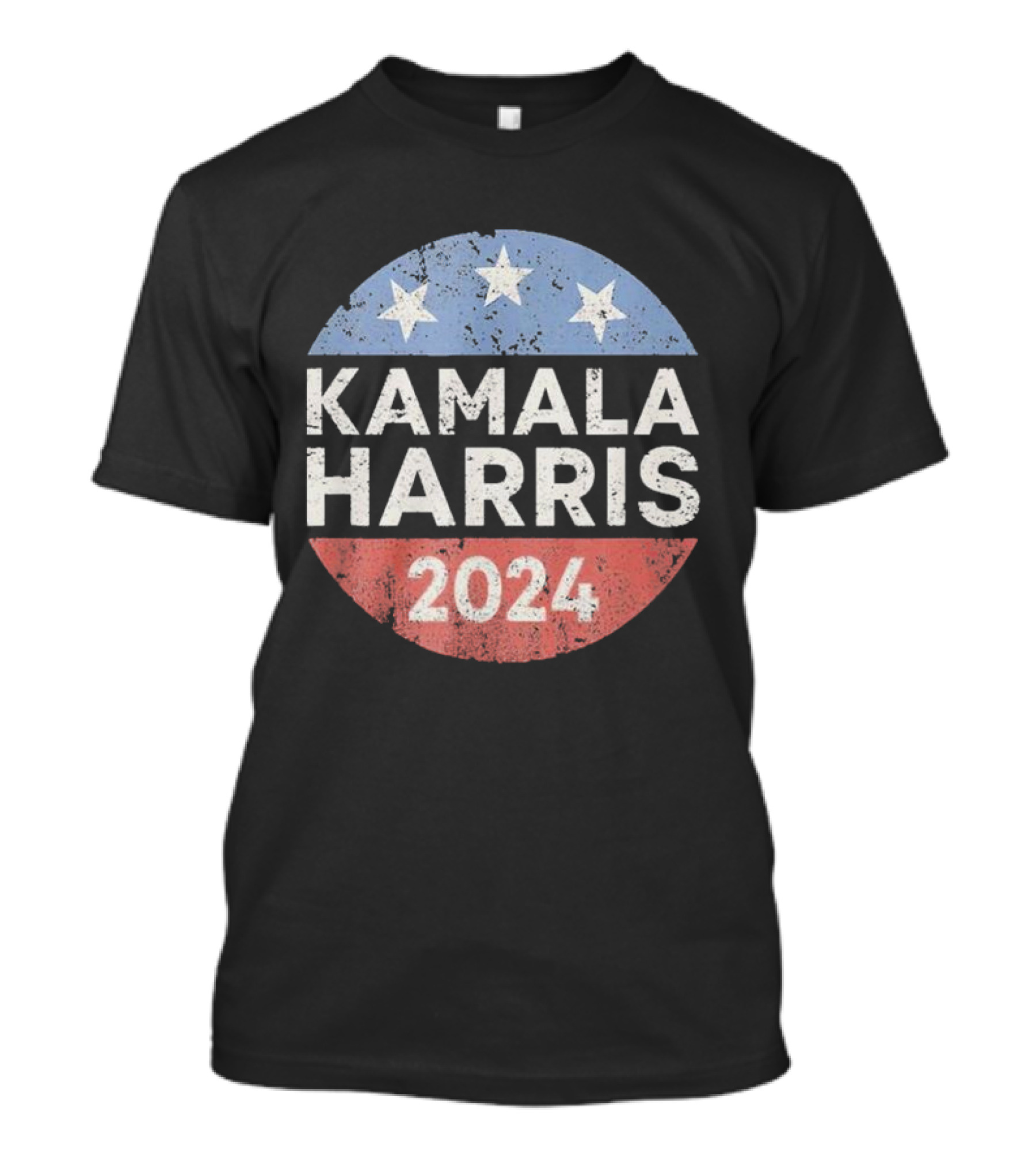 Kamala Harris 2024 Three Stars Election Campaign T-Shirt