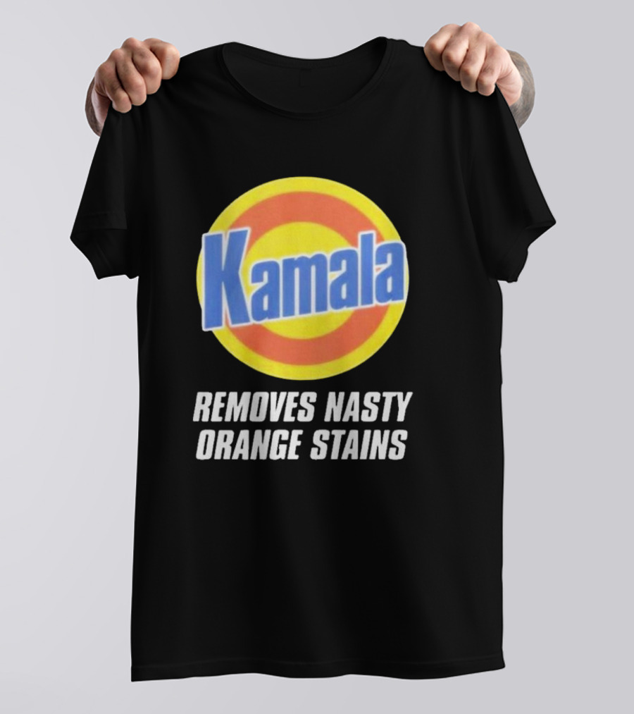 Kamala Removes Nasty Orange Stains Vintage T-Shirt