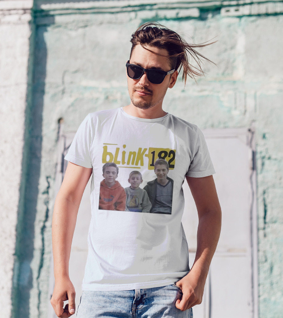 Malcolm Blink 182 Kids Hoodie Trio T-Shirt