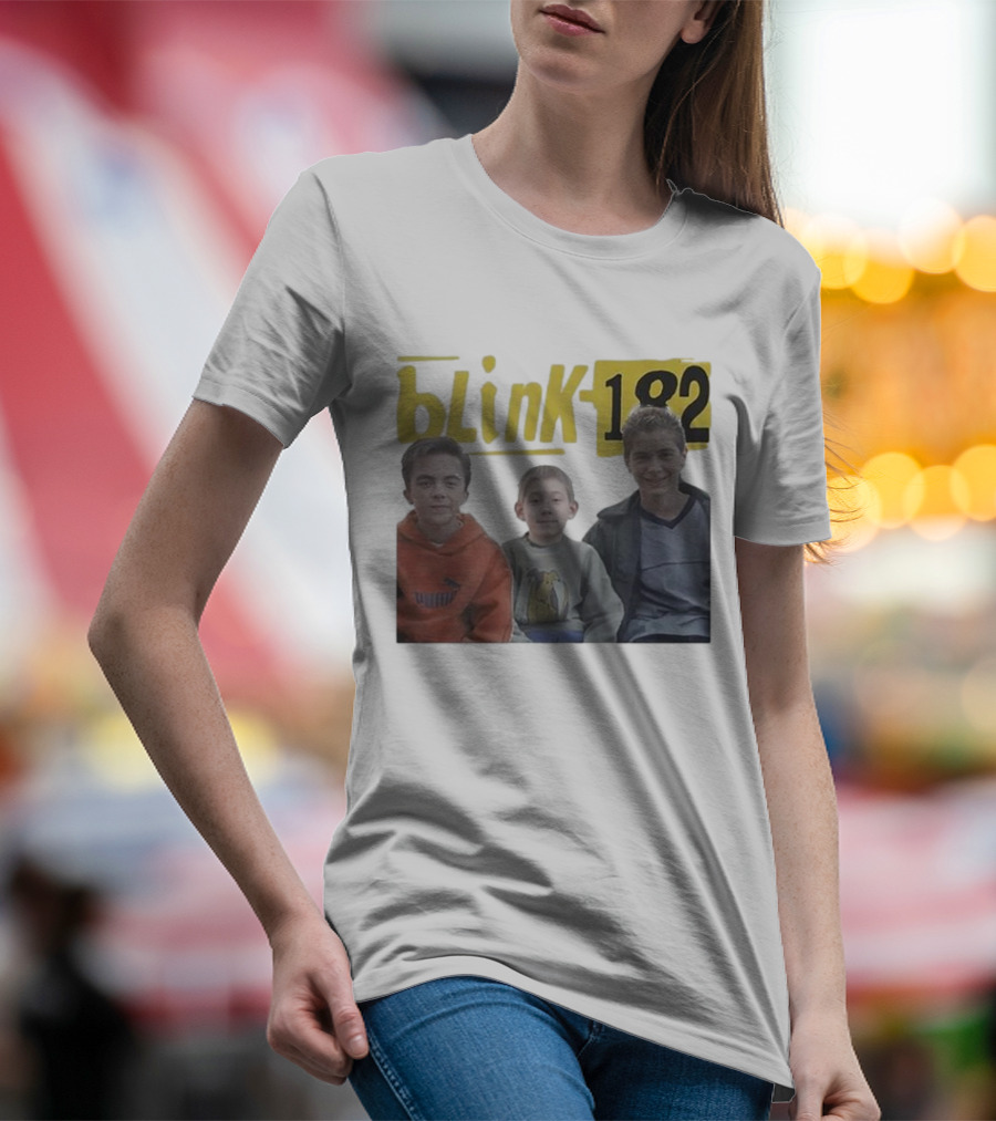 Malcolm Blink 182 Kids Hoodie Trio T-Shirt