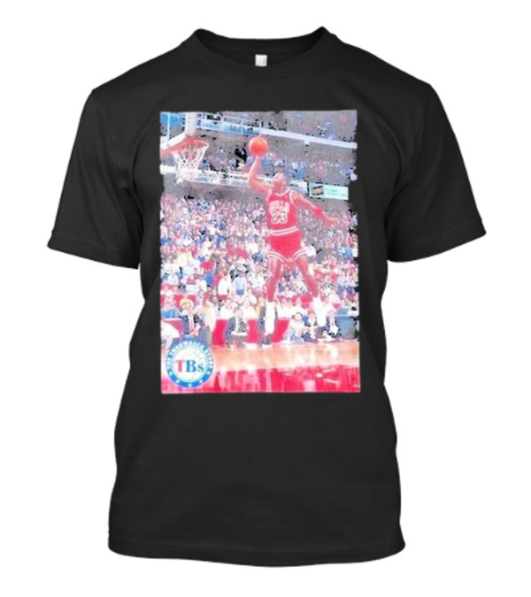 23 Michael Jordan Dunk TBs Basketball Magliette Uomo T-Shirt