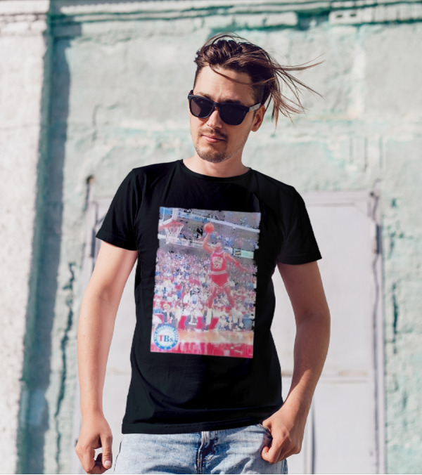 23 Michael Jordan Dunk TBs Basketball Magliette Uomo T-Shirt