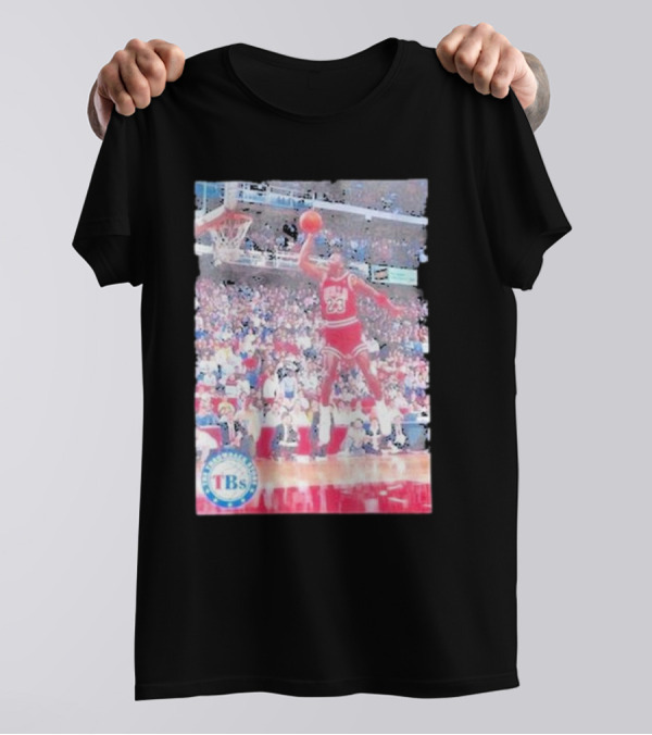 23 Michael Jordan Dunk TBs Basketball Magliette Uomo T-Shirt