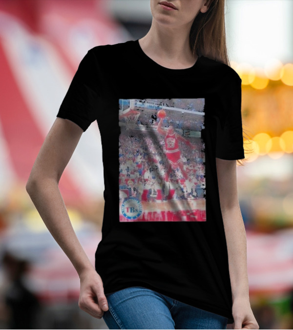 23 Michael Jordan Dunk TBs Basketball Magliette Uomo T-Shirt
