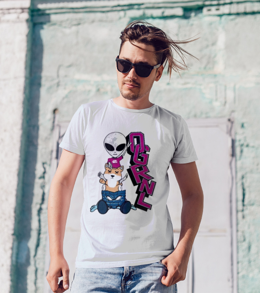 Optic Gaming OGRNL Alien Cat 2024 Purple T-Shirt