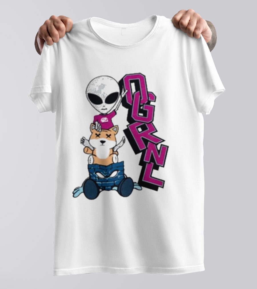 Optic Gaming OGRNL Alien Cat 2024 Purple T-Shirt