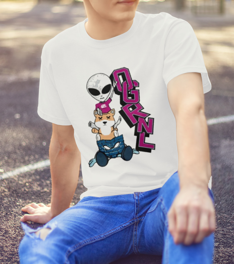 Optic Gaming OGRNL Alien Cat 2024 Purple T-Shirt