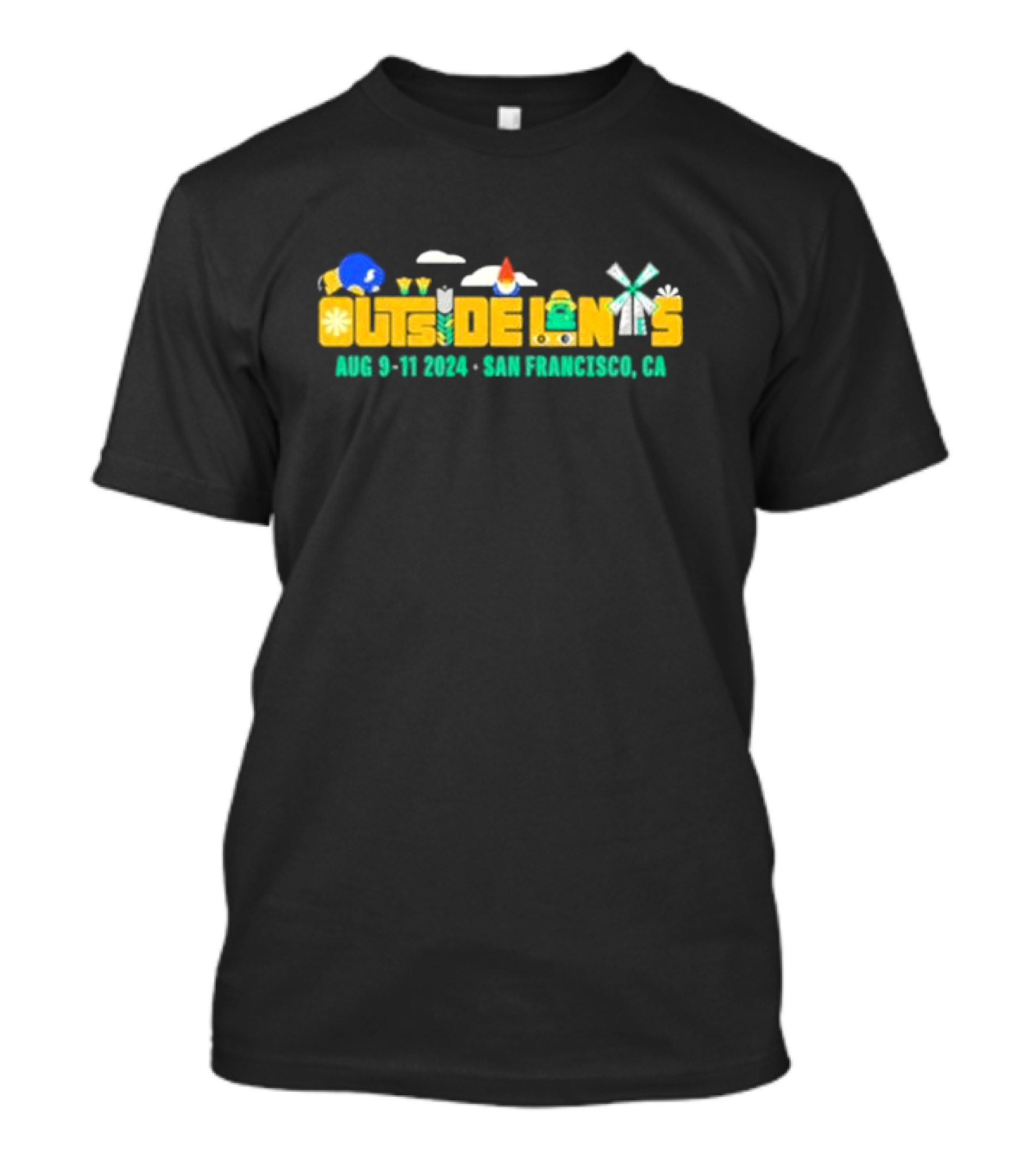 Outside Lands Aug 9-11 2024 San Francisco CA T-Shirt