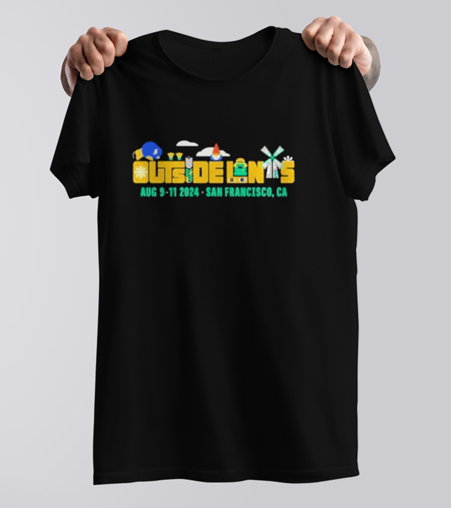 Outside Lands Aug 9-11 2024 San Francisco CA T-Shirt