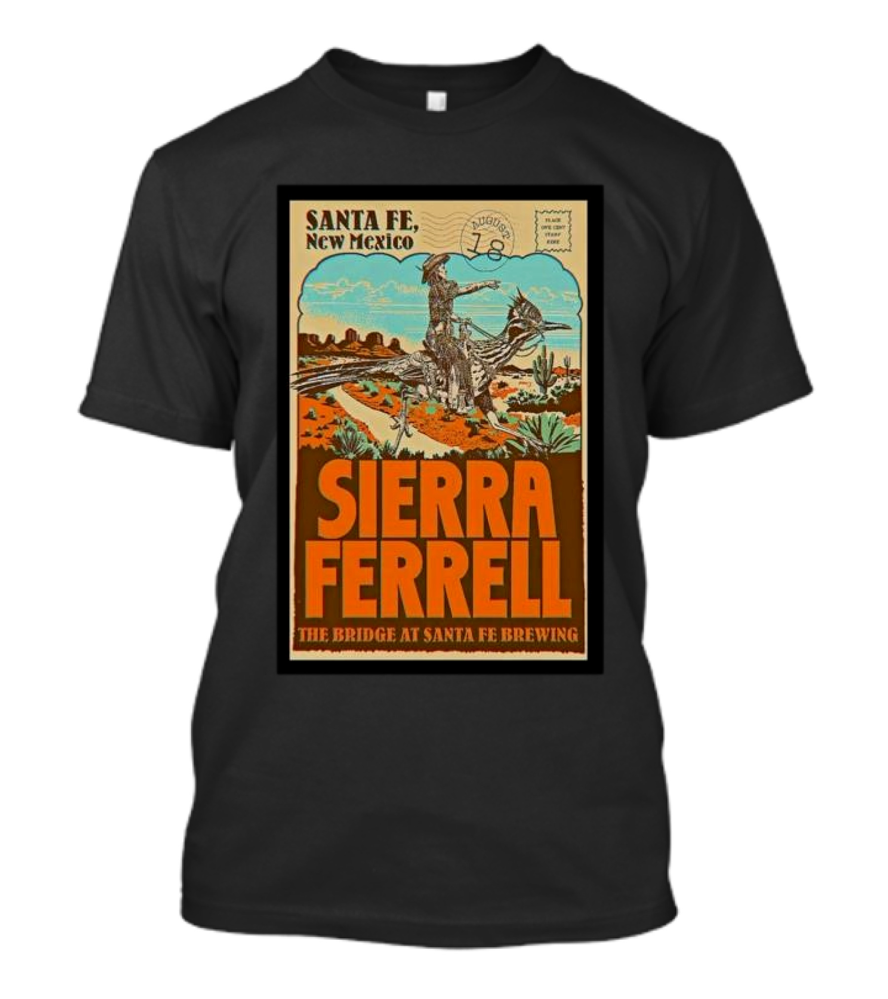 Sierra Ferrell August 18 2024 Santa Fe NM The Bridge At Santa Fe Brewing T-Shirt