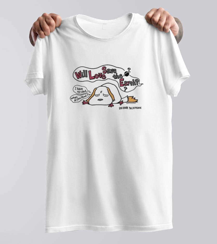 Will Love Save The Earth 24 Hour Television Goro Miyazaki T-Shirt