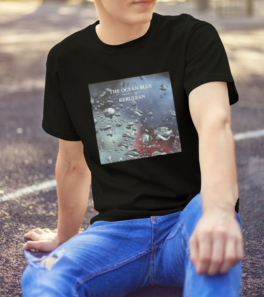 THE OCEAN BLUE CERULEAN Rainwater Reflection T-Shirt
