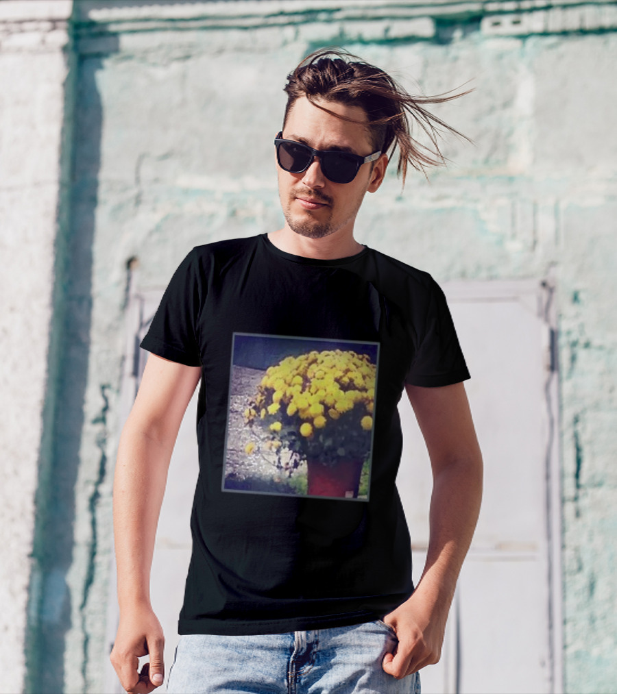 Frnkiero And The Cellabration Yellow Flowers Photography T-Shirt