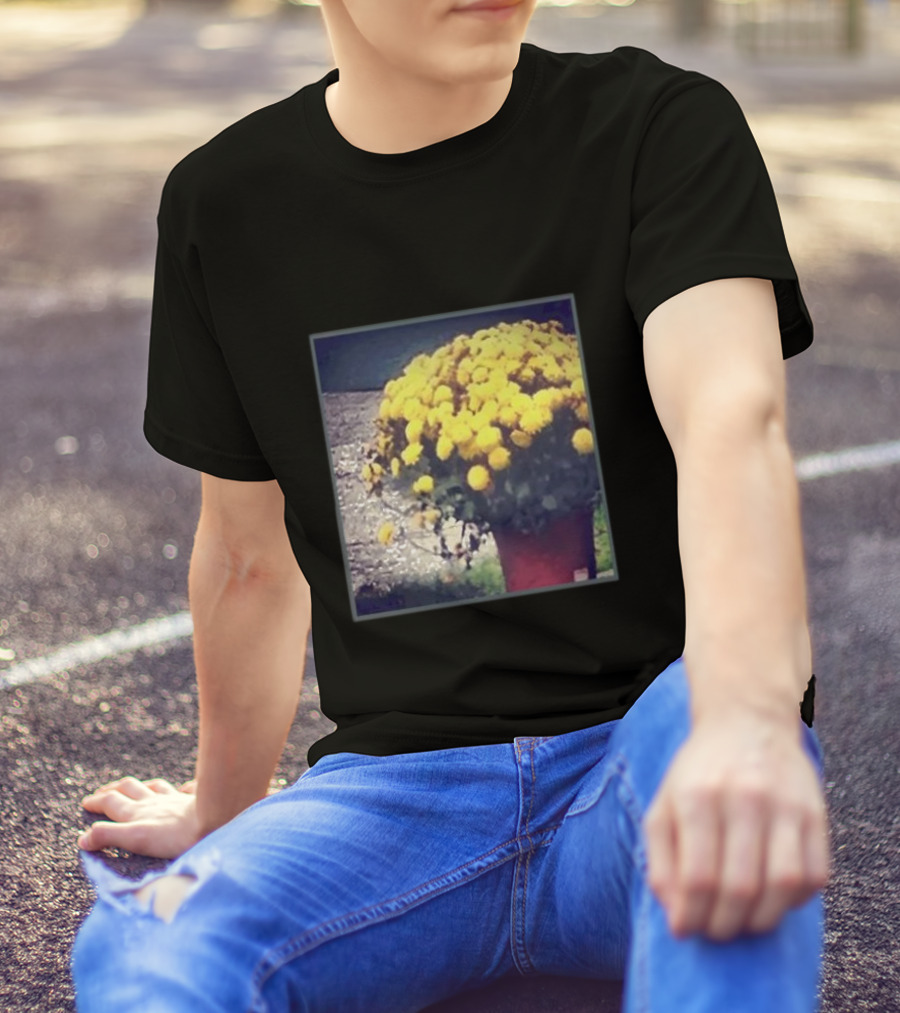 Frnkiero And The Cellabration Yellow Flowers Photography T-Shirt