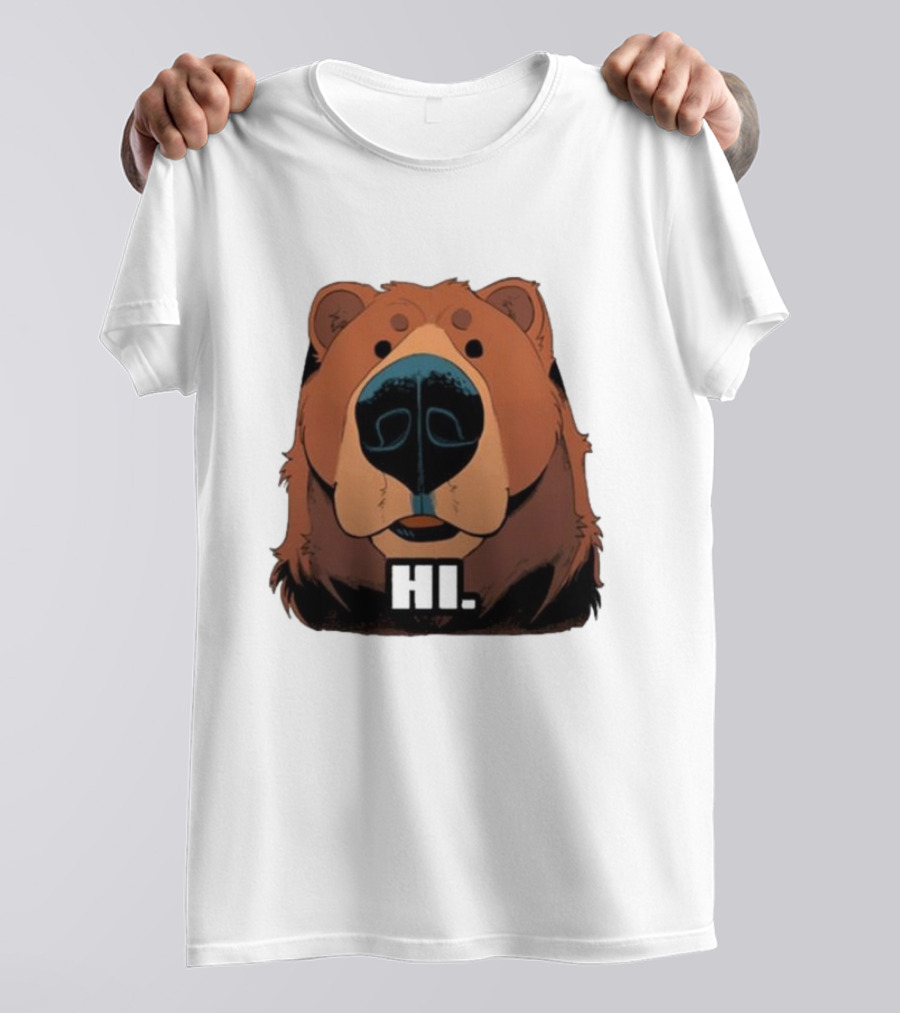HI BYE BEAR HI T-Shirt