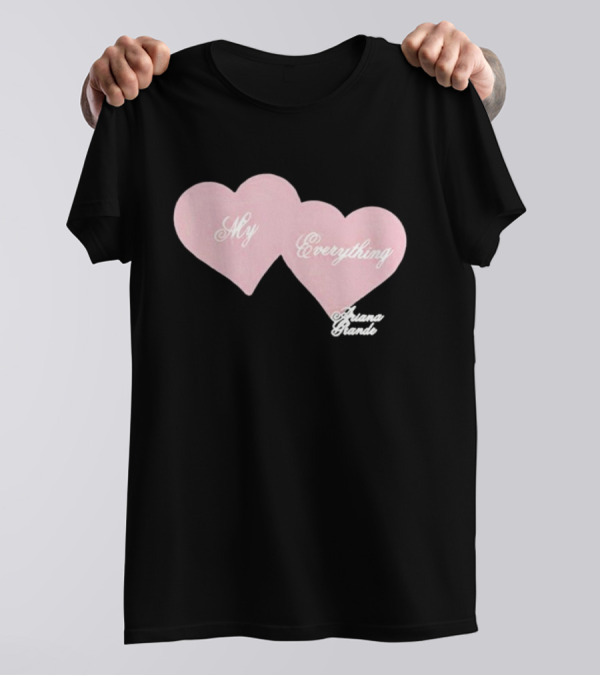 Ariana Grande My Everything Heart 10th Anniversary T-Shirt