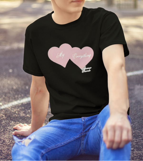 Ariana Grande My Everything Heart 10th Anniversary T-Shirt