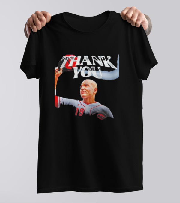 Joey Votto 19 Thank You Reds Baseball T-Shirt