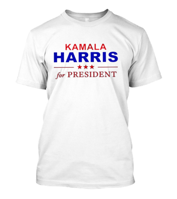 KAMALA HARRIS FOR PRESIDENT Stars T-Shirt