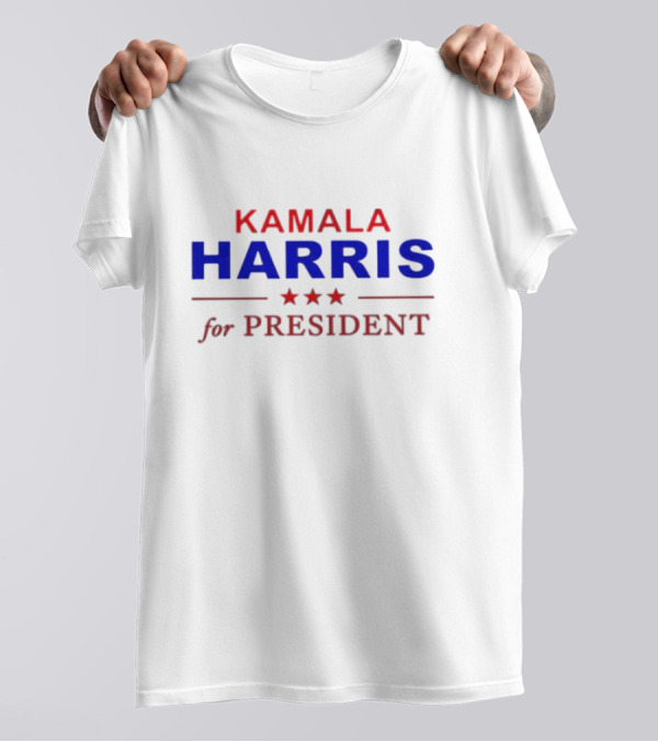 KAMALA HARRIS FOR PRESIDENT Stars T-Shirt