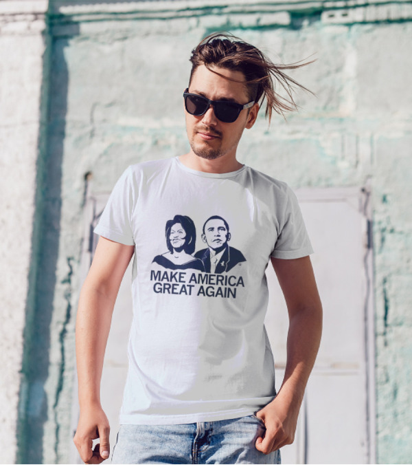 Kamala Harris Obama Make America Great Again T-Shirt