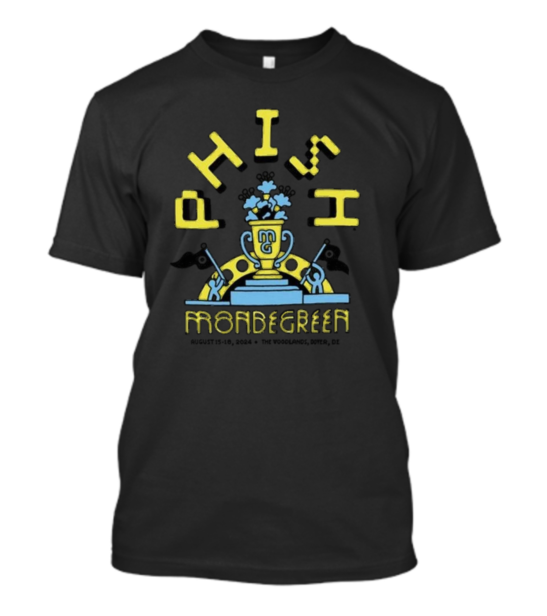 Phish Mondegreen August 15-18 2024 The Woodlands Dover DE T-Shirt
