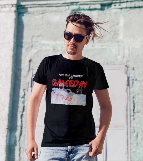 Fire The Cannons It's Gameday Go Bucs Buccaneers Gameday T-Shirt