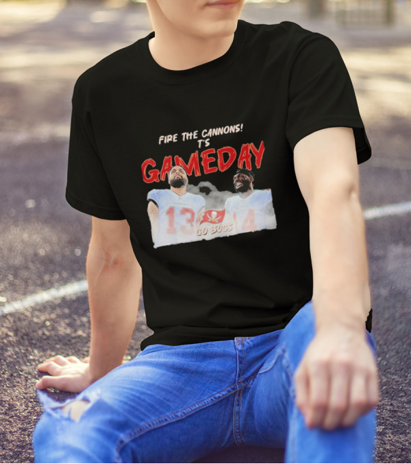 Fire The Cannons It's Gameday Go Bucs Buccaneers Gameday T-Shirt