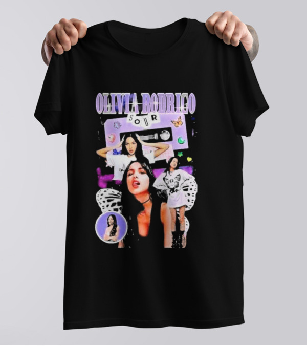 Olivia Rodrigo Sour Tour Butterfly T-Shirt