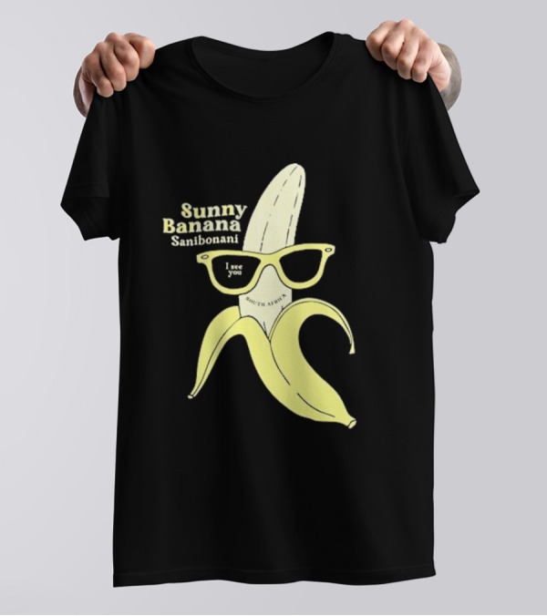 Sunny Banana Sanibonani I See You South Africa T-Shirt