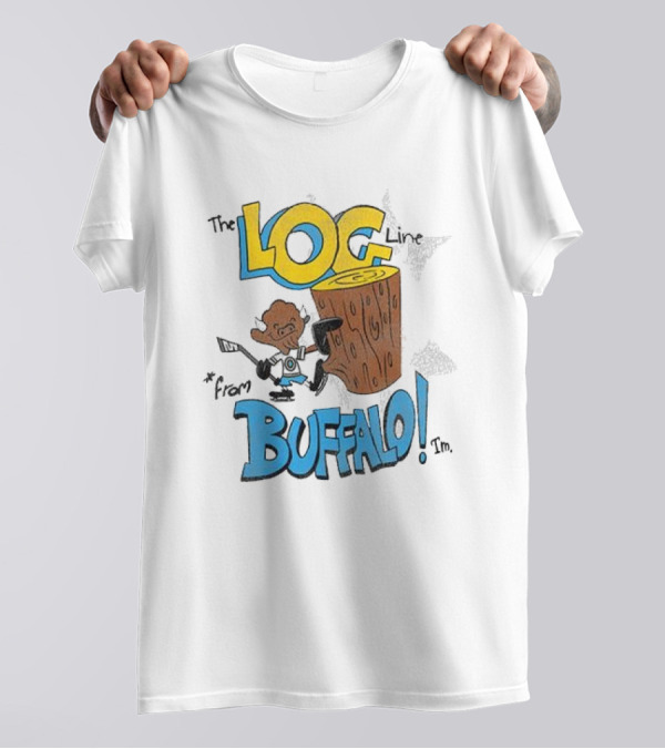 The Log Line From Buffalo Joe Lodico Buffalo Bills T-Shirt