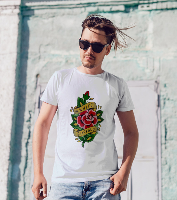 The White Buffalo Rose Tattoo T-Shirt