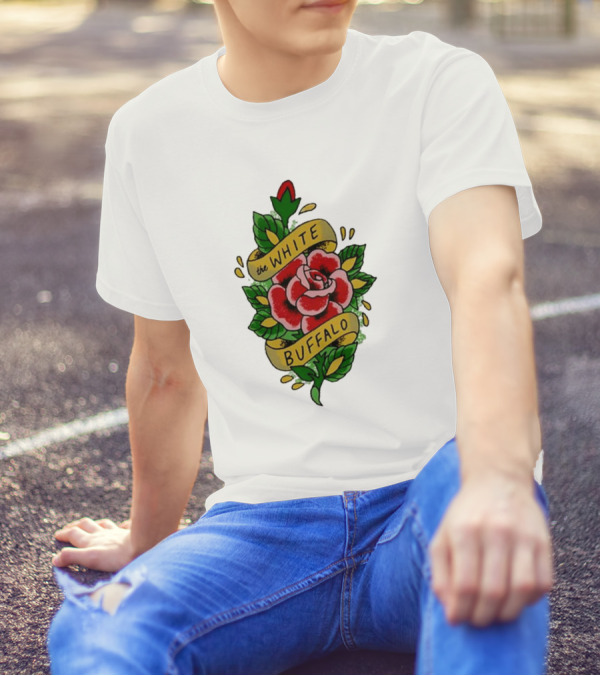 The White Buffalo Rose Tattoo T-Shirt