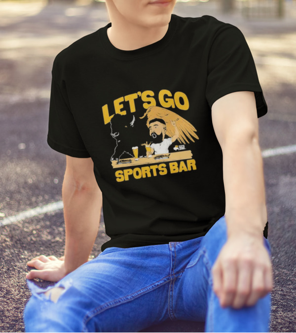 Let's Go Sports Bar Buffalo Wild Wings X Jason Kelce T-Shirt