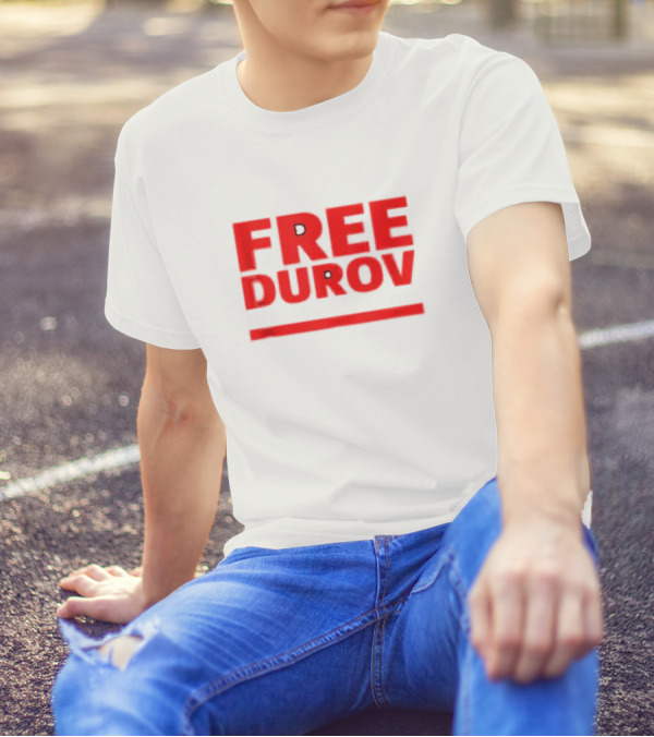 FREE DUROV PRIVACY IS NOT A CRIME T-Shirt