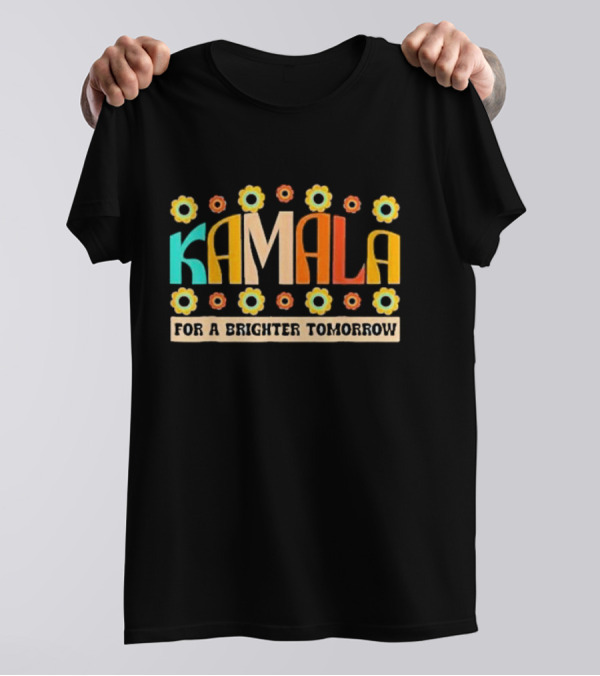 Kamala For A Brighter Tomorrow Floral T-Shirt