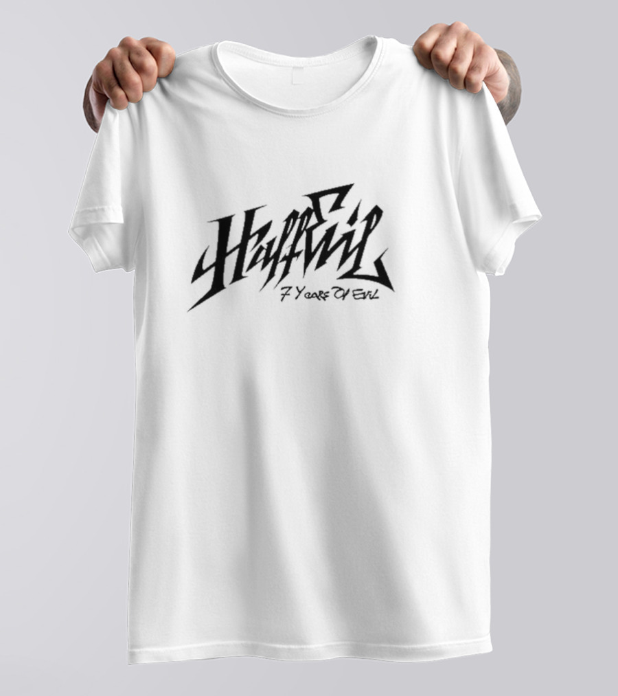 Half Evil 7 Years Of Evil Anniversary 333 Half Evil T-Shirt